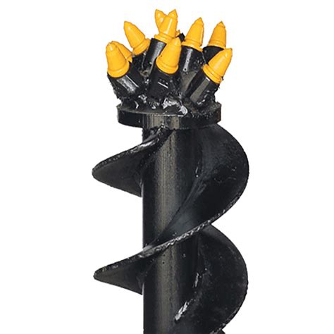 10 auger bit for skid steer|skid steer auger bit sizes.